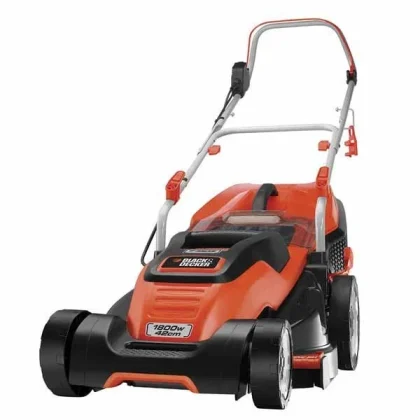 1800W 42cm Electric Rotary Lawn Mower Black & Decker Brand (Grass Cutter) EMAX42I